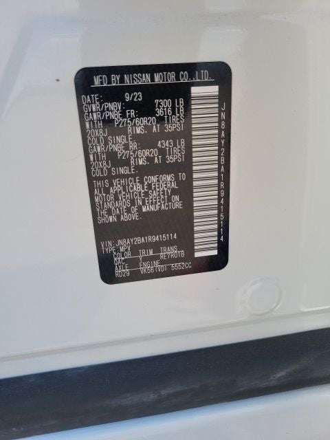 2024 Nissan Armada SL